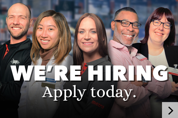 We're hiring - Apply today.