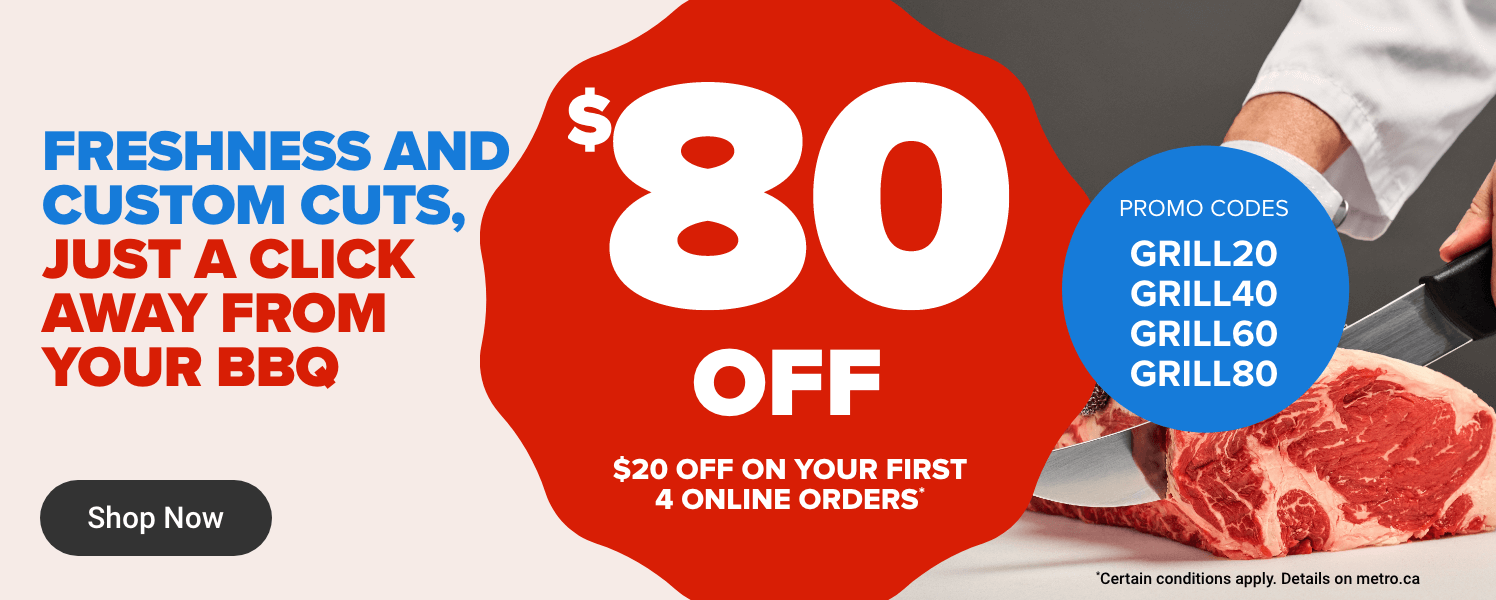 Freshness and Custom Cuts, Just a Click Away From your BBQ. $80 OFF. $20 Off on your First 4 Online Orders* Promo Codes GRILL20 GRILL40 GRILL60 GRILL80