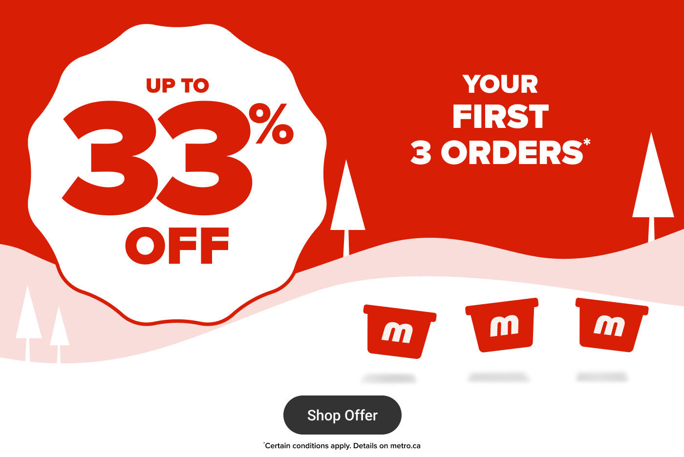 Up to 33% Off your First 3 Orders