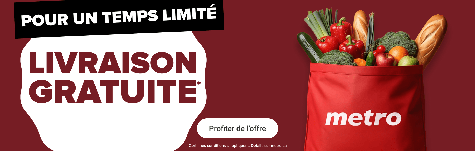 Pour un temps limité. Livraison Gratuite.