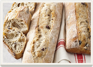 KALAMATA OLIVE HALF-BAGUETTE