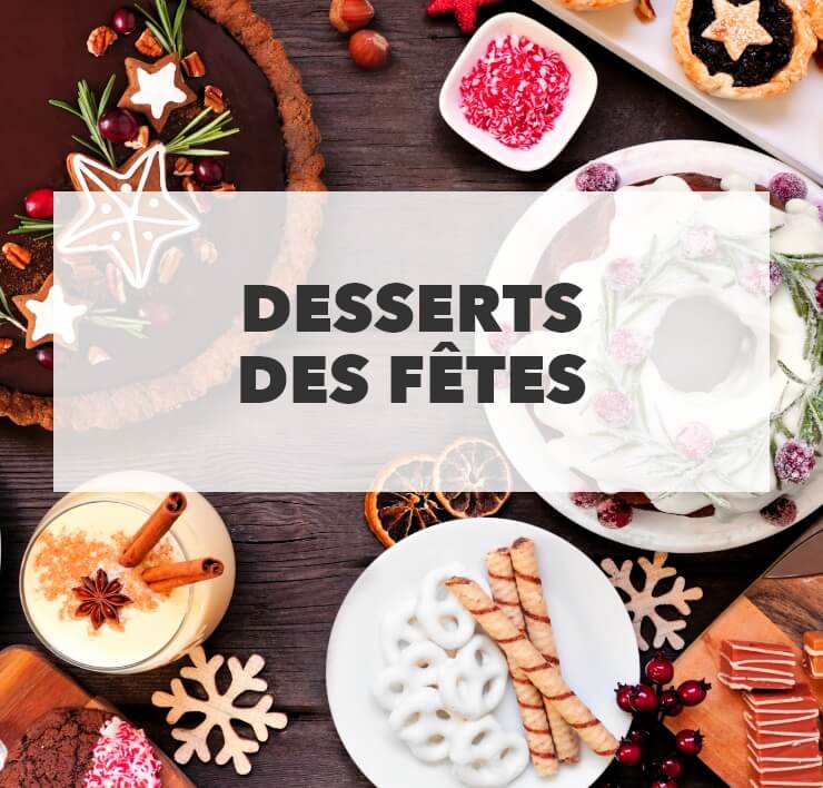 Desserts des Fêtes