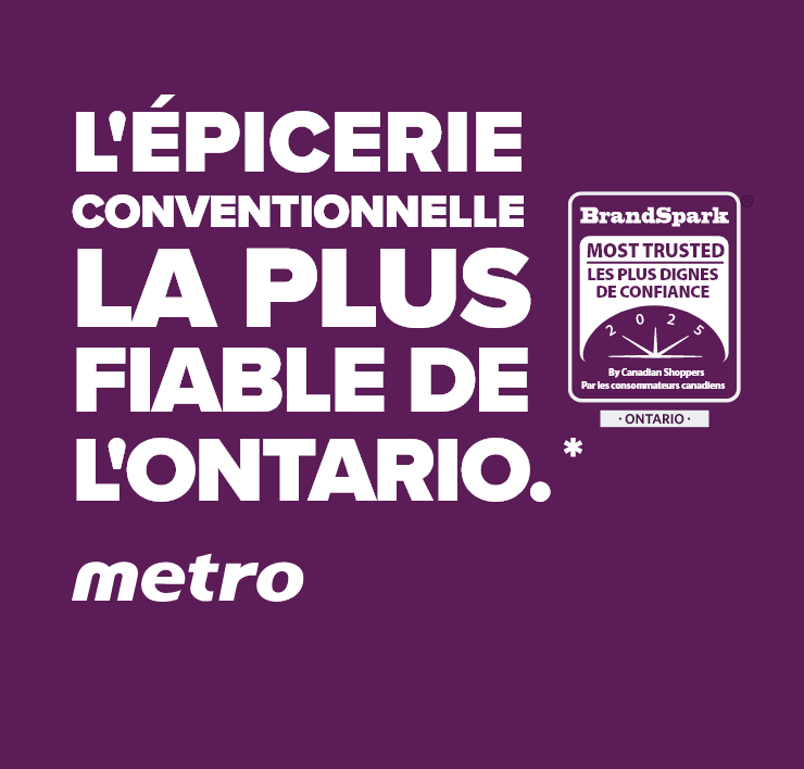 Brand Spark. L'épicerie conventionnelle la plus fiable de l'Ontario.