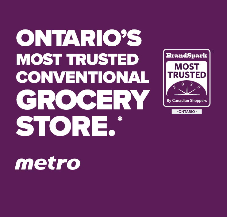 Brand Spark. Ontario's Most Trusted Conventional Grocery Store.