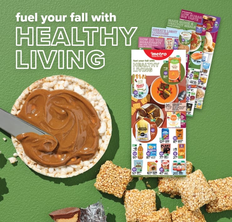 Fuel your Fall with Healthy Living.