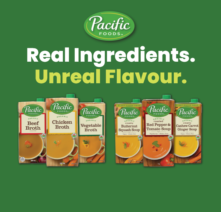Pacific Foods. Real Ingredients. Unreal Flavour.