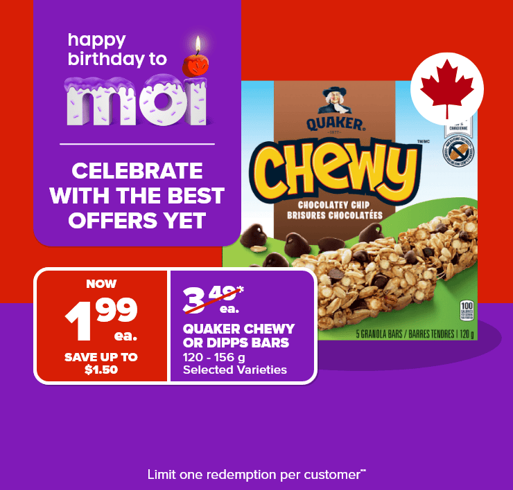 Happy Birthday to Moi. Celebrate with the Best Offers Yet.