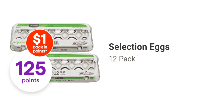 Selection Eggs, 12 Pack.