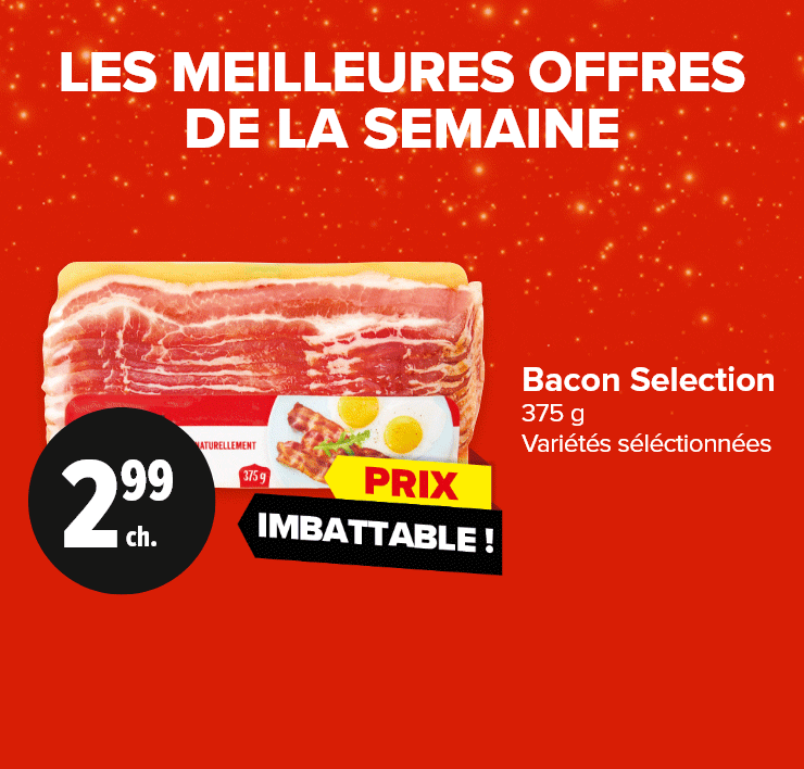 Les meilleures offres de la semaine