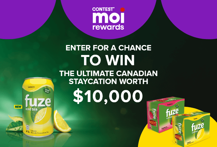 Contest* Moi Rewards - Enter for a chance to win the ultimate canadian staycation worth $10,000