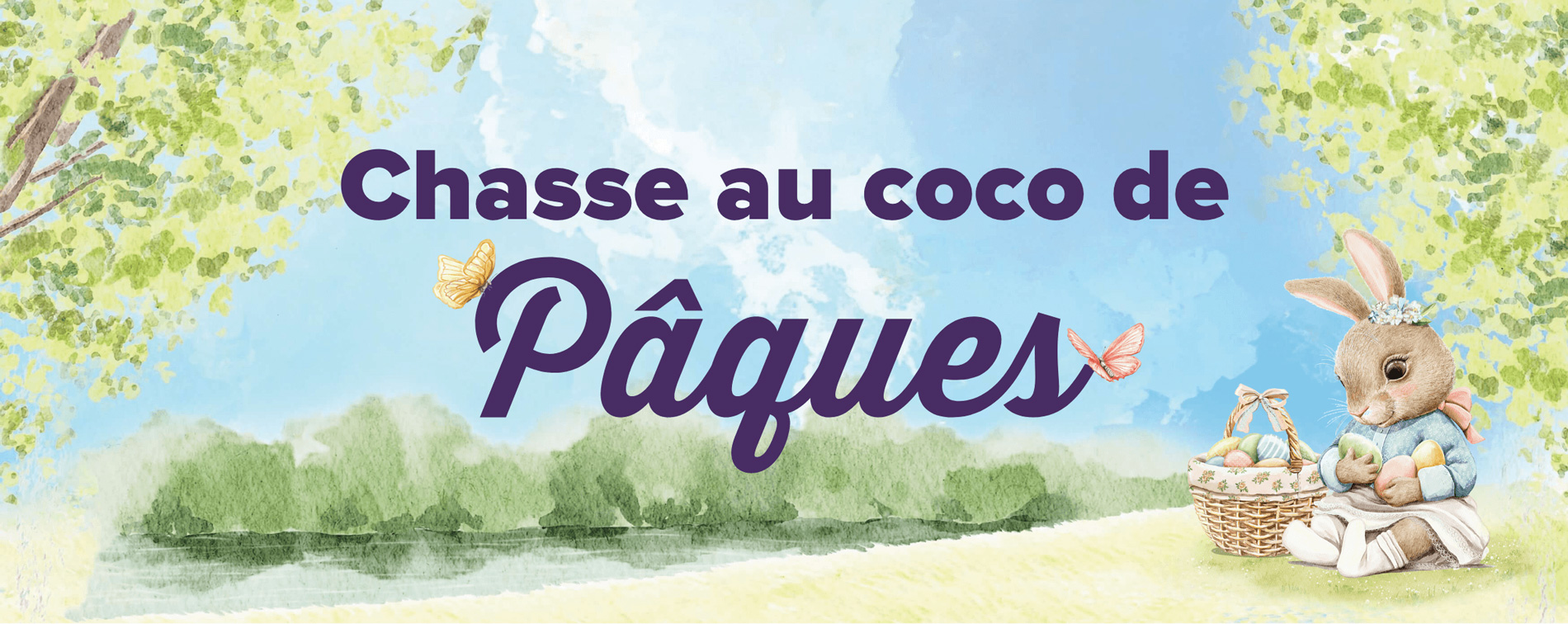 Chasse au coco de Pâques