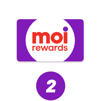 Moi rewards card