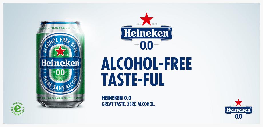 Heineken 0.0 Alcohol-free Taste-ful