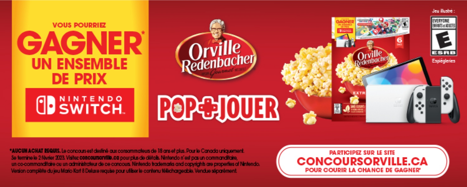 Orville Redenbacher - Pop + Jouer