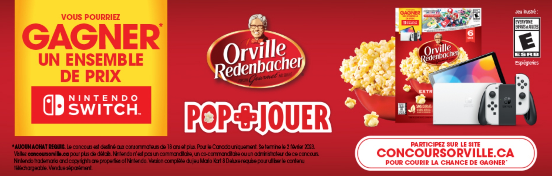 Orville Redenbacher - Pop + Jouer