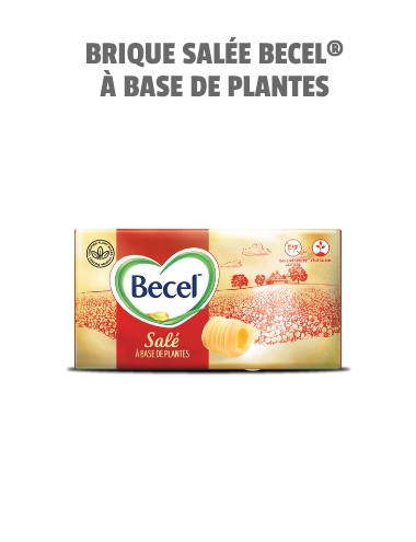 Brique salée Becel® à base de plantes