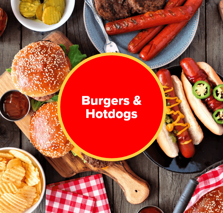 Burgers & Hotdogs