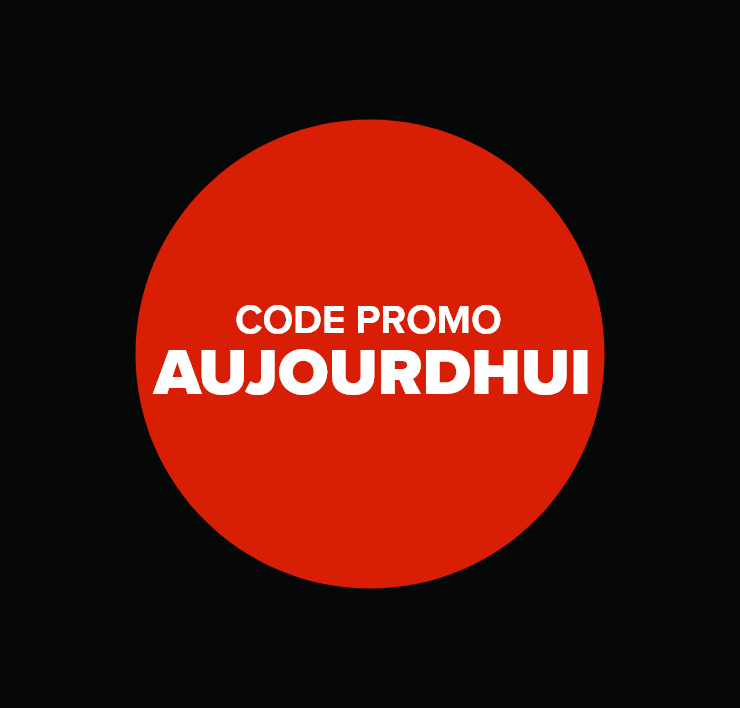 Code promo: AUJOURDHUI