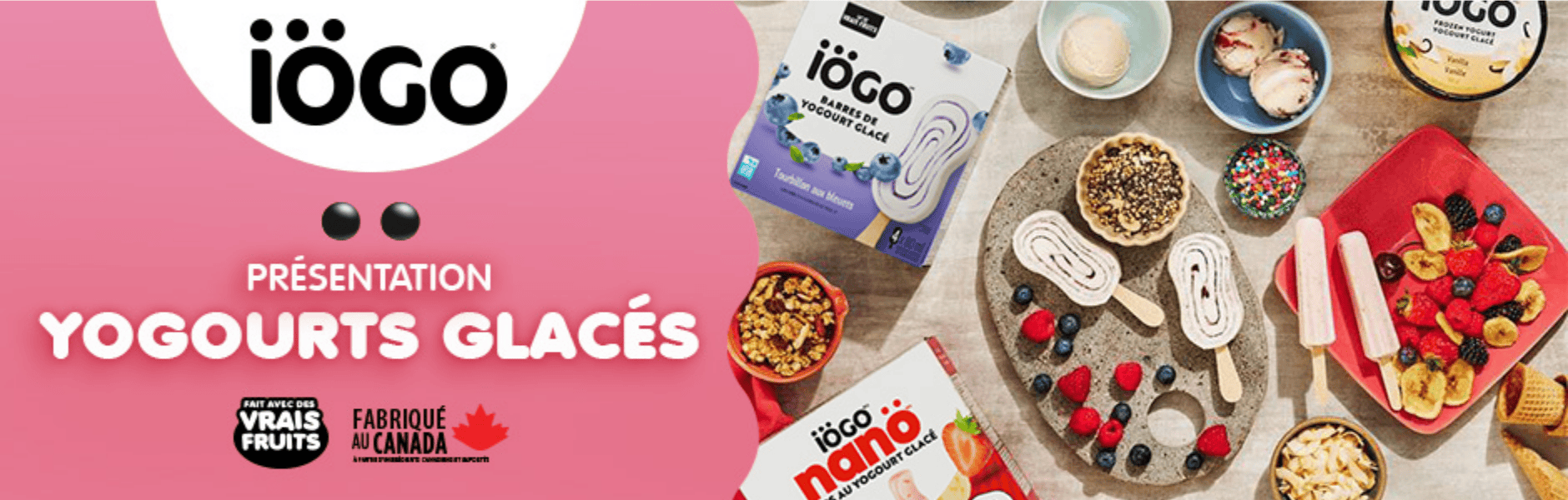 iOGO yogourts glacés