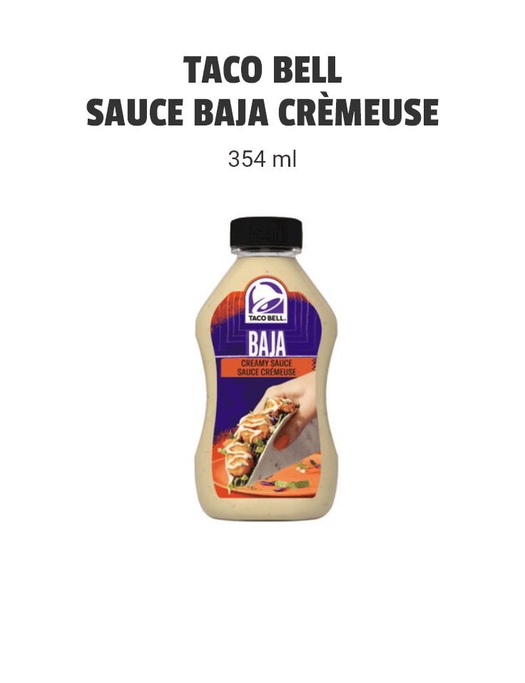 Taco Bell - Sauce Baja crèmeuse