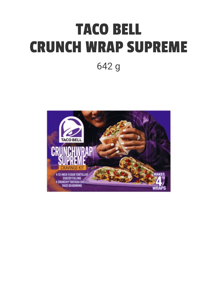 Taco Bell - Crunch Wrap Supreme