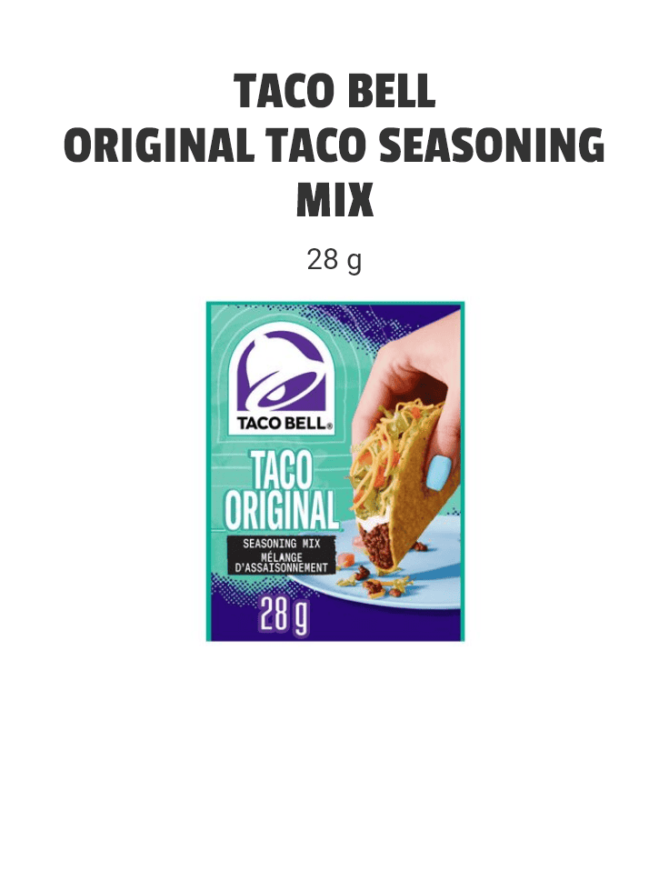 Taco Bell - Original Taco Seasoning Mix