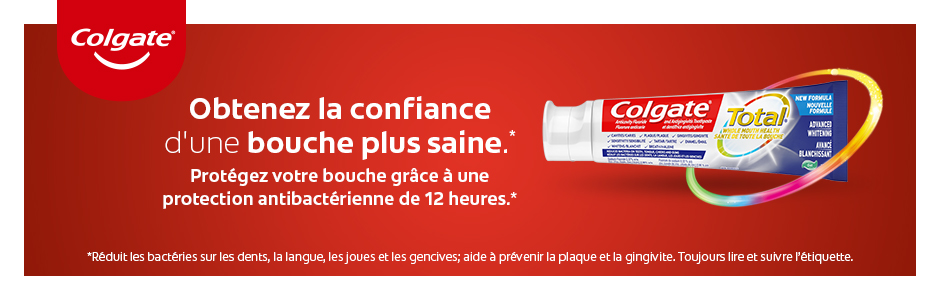 Colgate - Obtenez la confiance d'une bouche plus saine