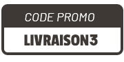 Entrez le code promo LIVRAISON3