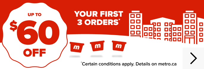 Up to $60 off your first 3 orders