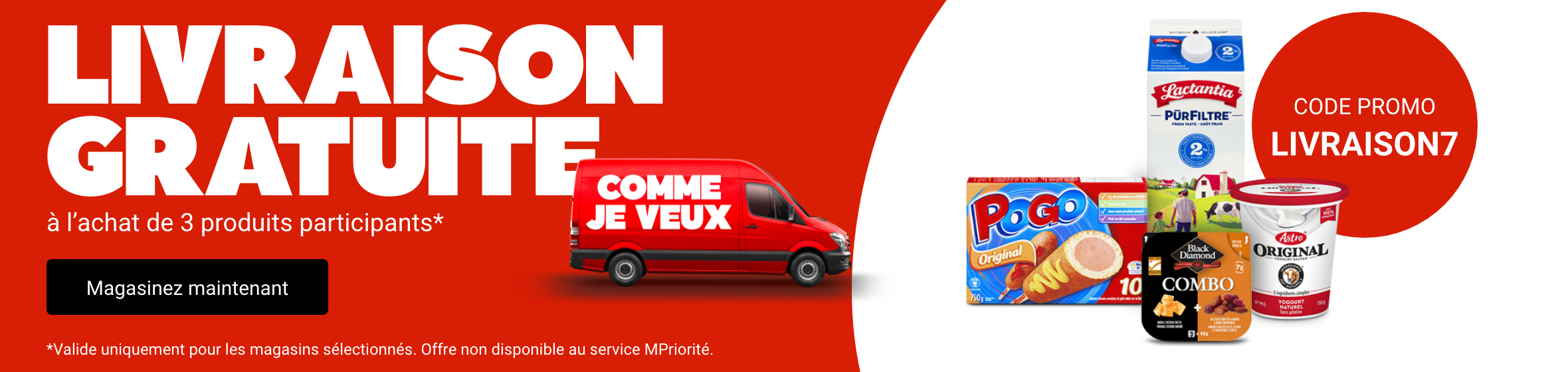 Épicerie en ligne Metro
