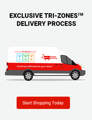 Exclusive tri-zones delivery process
