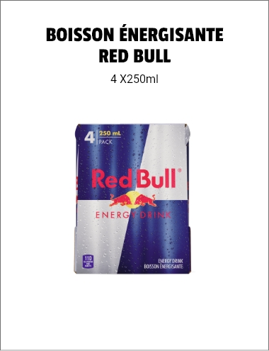 RED BULL Boisson énergisante
