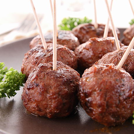 Meatballs with Chive Sauce