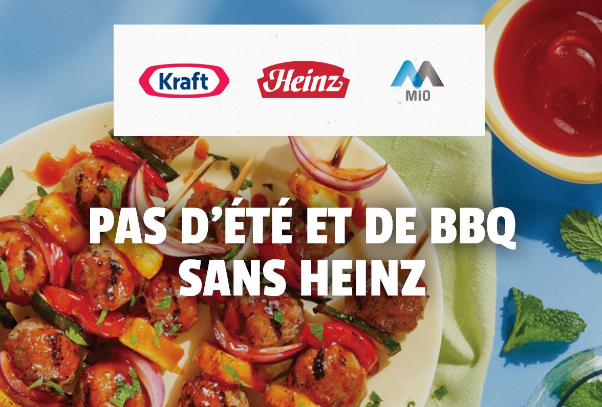 Pas d'été et de BBQ sans Heinz