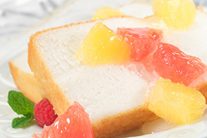 Citrus Angel Food Cake