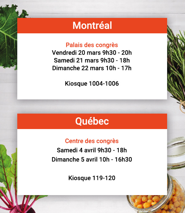 horaires expos