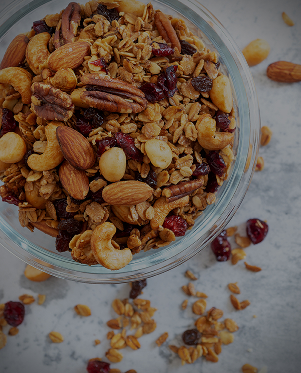 Recette de Granola rapide.