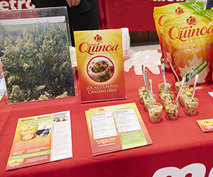 Dégustation de quinoa dans les magasins Metro Dégustation de quinoa dans les magasins Metro