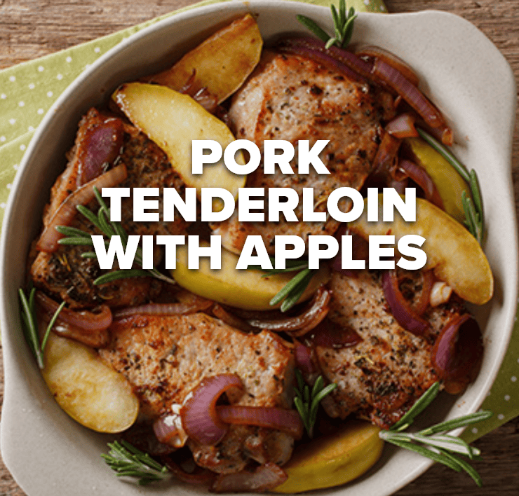 pork tenderloin with apples