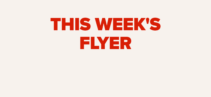 This week’s flyer