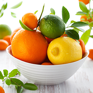 Breakfast: citrus fruit