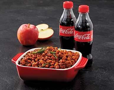 Fève au lard au Coca-Cola