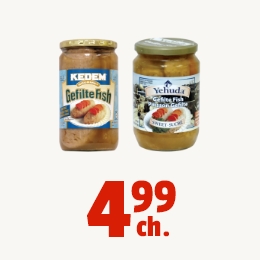 Yehuda, Kedem, ou Mrs Adlers Gefilte Fish