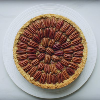 Tarte aux pacanes et au sirop d'érable