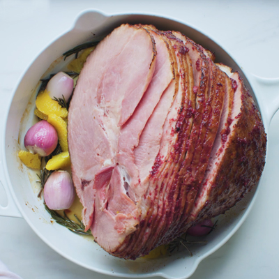 Spiralized Ham with Festive Glaze