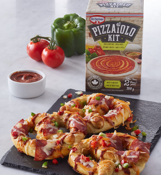 Pretzel Pizzas