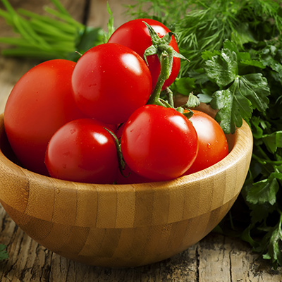 Tomates au persil