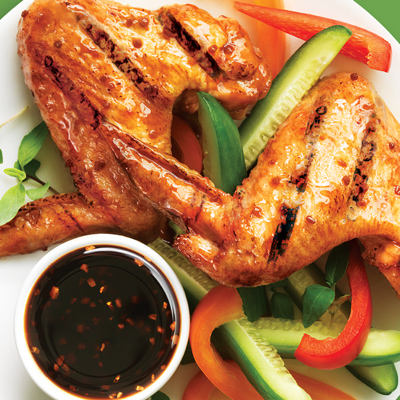 Honey Garlic Chicken Wings