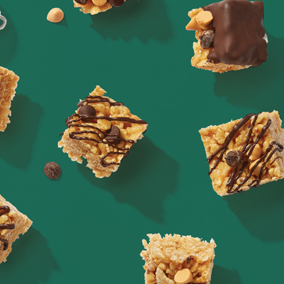 Chocolate Peanut Butter Crispy Bars