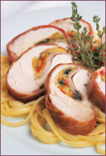 Vegetable-Stuffed Chicken Breasts